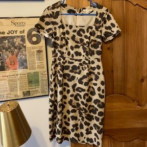 Banana Republic Leopard Print Dress